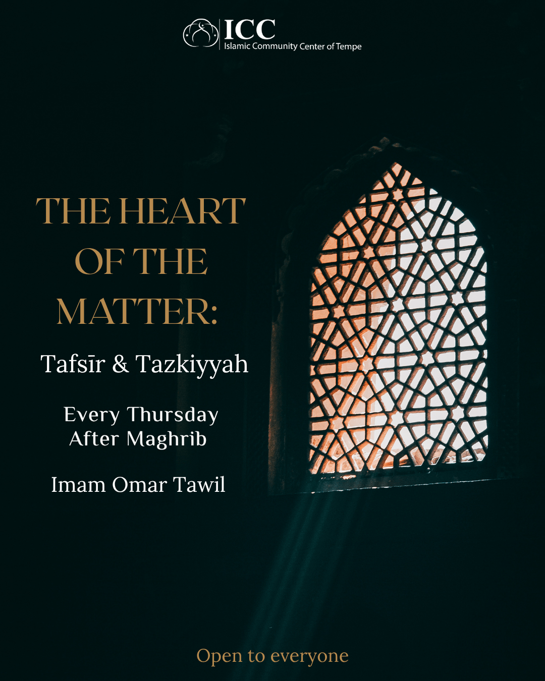 The Heart Of The Matter: Tafsir & Tazkiyyah 