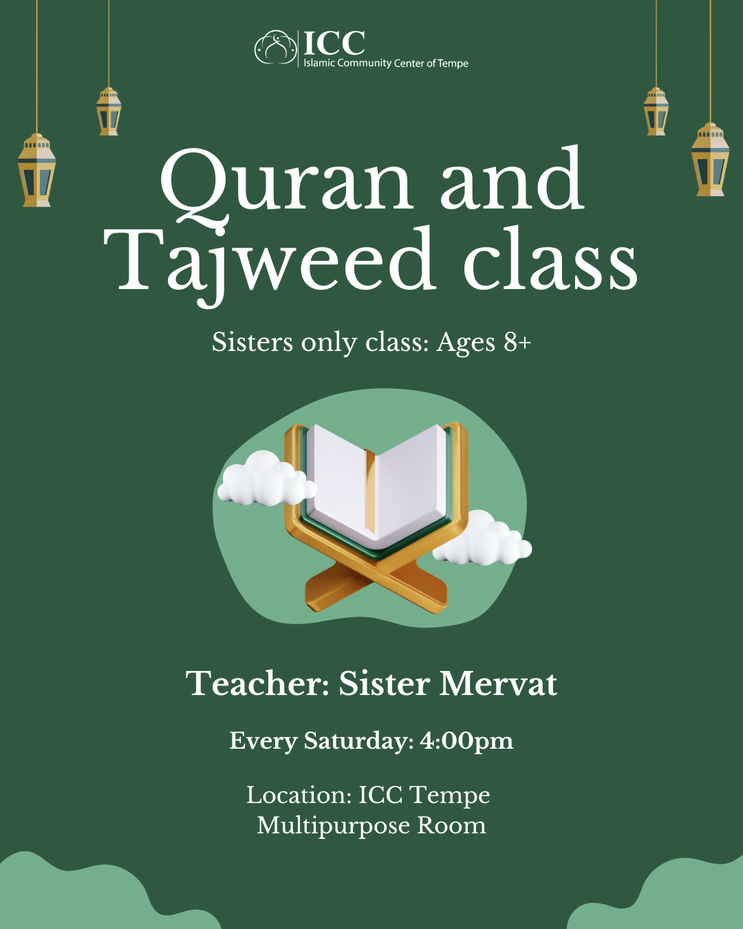 Sisters only Quran Class: